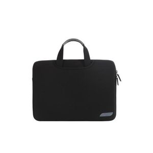15-inch Portable Laptop Bag Case Shockproof Computer Handbag Notebook - Black