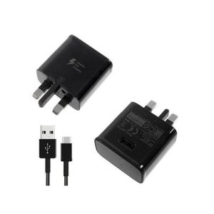 Samsung Fast Charger With Type C Cable - Black