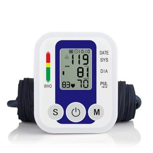 Yaticrab Arm Blood Pressure Monitor – One-Touch, Voice Broadcast, Heart Rate Test & Accurate Home Health Care Essential