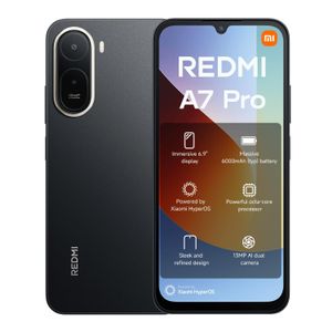 Xiaomi Redmi A7 Pro  - 13MP Rear/8MP Front - 128GB ROM - 4GB RAM - 6000mAh -  6.9''- Black