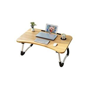 Foldable Laptop/Computer Table - Brown
