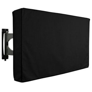 22-24 Inch Outdoor TV Cover with Bottom Cover Weatherproof Dust-Proof Protect LCD LED Plasma Television TV Cover