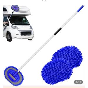A C R Expandable Car Cleaning Mop - Multicolour