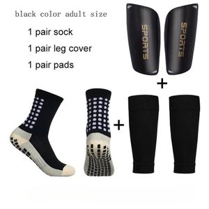 3-piece Set of Non-Slip Football Sock Protectors for Adults Highly elastic