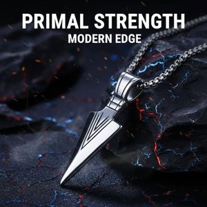 ASCENT Arrow Pendant Men Necklace – Trendy Chain Perfect Gift For Men