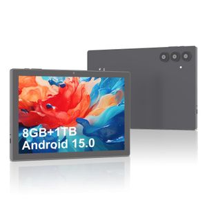 C Idea Android 15 Tablets10.1 Inches Sim 8GB+1TB Keyboard Mouse Long Standby Tablet PC 