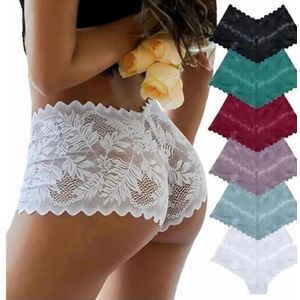 3 Pieces Of Lace Panties Set - Multicolor