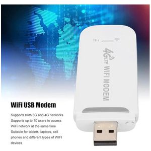 4G Wireless 4G. LTE USB WiFi Router Modem - White