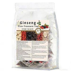 Ginseng Five-Treasure Tea – Herbal Wellness Tea- 30 Tea Bags