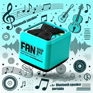 Basix Mini Bluetooth Speaker, TWS Dual Stereo Pairing, RGB Multi-Light Modes, Bluetooth 5.3, 360° Surround Sound, Portable Wireless Speaker for Home Outdoor Party