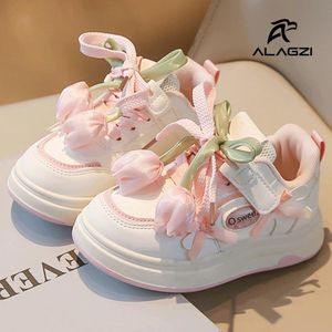 ALagzi New Children's Party Casual Shoes Fashion Sports Kids' Shoes - Pink, Sizes 26-37