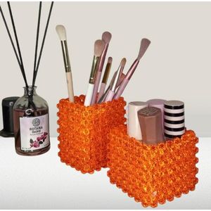 Beads BEADED TABLE ORGANIZERS IN ORANGE 