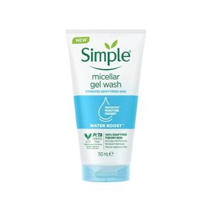 Simple Micellar Facial Gel Wash Water Boost - 150ml