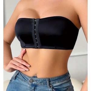  Women's Strapless Bra - Black