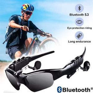 Bluetooth polarized glasses, wireless music sunglasses, cycling and running technology 5.3, connected sports sunglasses