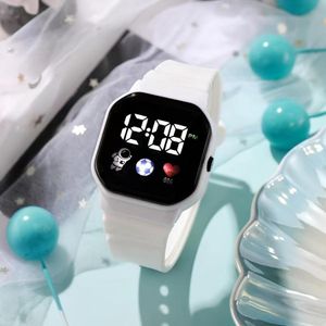 1pc Square Student Multi-functional Sports Electronic Watch Suitable for Daily Decoration
