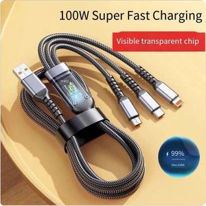 Flex 3-in-1 super fast charging cable 