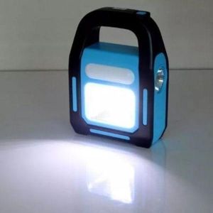 Rechargeable Solar Light - 3W - Blue