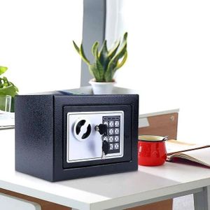 All-Steel Electronic Digital Keypad Safe Box – Security Lock Box for Home & Office Use 