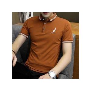 Dou-color Men's Fashionable Polos Shirt, Business Workwear T-shirt