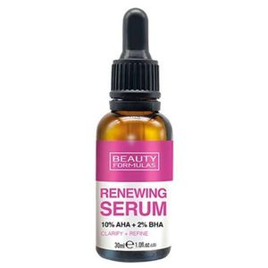 Beauty Formulas Renewing Serum 10% AHA + 2% BHA - 30 ml
