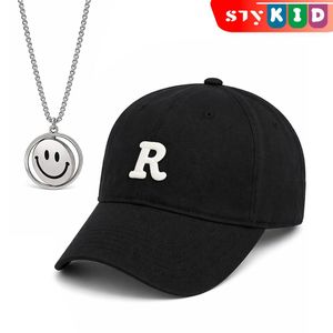 STY Children's Baseball Cap and Necklace Set Stylish 2-in-1 Hat & Necklace Set 4-10 Years Old