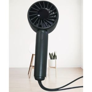High-Speed Adjustable Mini Handheld Fan – Rechargeable Portable Cooling Fan for Makeup, Travel & Outdoor Use