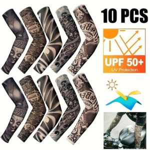 Pack of 10 UV tattoo sleeves - UPF50+ sun protection
