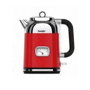 1.7L Electric Kettle - 1850-2200W Stainless Steel Water Kettle with Auto Shut-Off & Dry-Boil Protection
