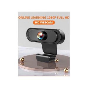 1080P HD USB Webcam With Microphone-black