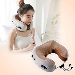 Electric Chargeable U Shape Massage Pillow Portable Pillows Various Specifications Neck Head Massager