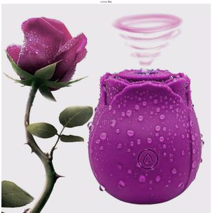 Rose Egg Vibrator, Female Sucking  Multi-frequency Massager, Teasing & stimulating intimate toys , adult products.
