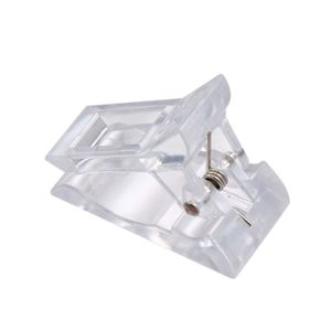 10Pcs Nail Tips Clip for Quick Building Polygel nail forms Nail clips for  polygel Finger Nail Extension UV LED Builder Clamps Manicure Nail Art Tool