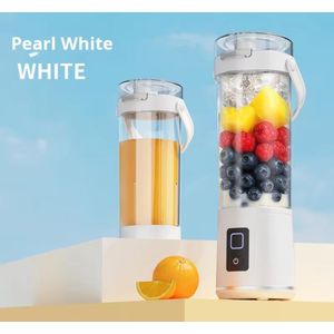 Quality 600mL Portable Dual purpose juicer -white