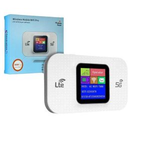 Portable MF68E 4G LTE 3000mah WiFi Device Wireless Router Access Point With Pocket Router-150Mbps  -White