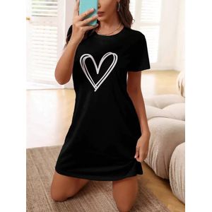 Women’s Short-Sleeve Dress Sleepwear