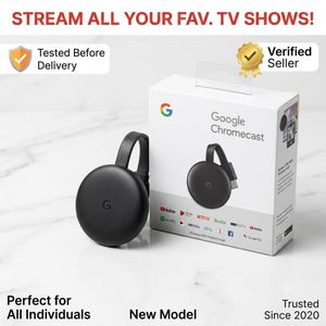 Google Chromecast Wireless HDMI Media Streaming Dongle