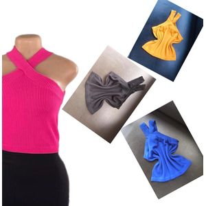 2pcs set-ladies Tank Top -multicolor 
