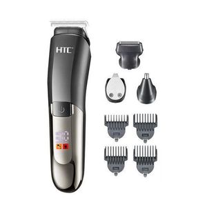 504 600mAh Type-C Rechargeable 4-in-1 Cordless Grooming Kit with Precision T-Blade, Nose Trimmer, Shaver, Detail Trimmer and 90-Minute Runtime 
