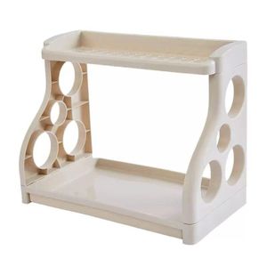 KITCHEN STORAGE RACK- WHITE