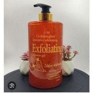 Exfoliac C/M Golden Glow Intensive Whitening Exfoliating Shower Gel 1000ml - Carrot 7 Days Whitening
