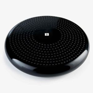 Domyos Reversible And Adjustable Fitness Balance Cushion - Black