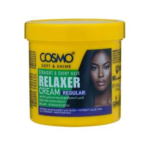 Cosmo Soft & Shine Straight & Shiny Hair  Relaxer Cream Regular