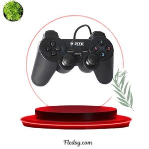 New Dual-Shock Wired Gaming Controller – Precision PC Gamepad