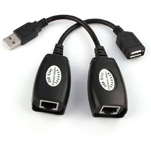 USB to RJ45 Extension Adapter – 2-Pack