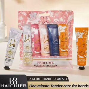 HAICUIER Perfume Hand Cream Set – Moisturizing & Hydrating Hand Cream (5 x 30g)