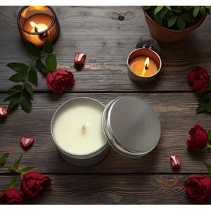 A & Shine 3pcs Aromatic Scented Candle - White