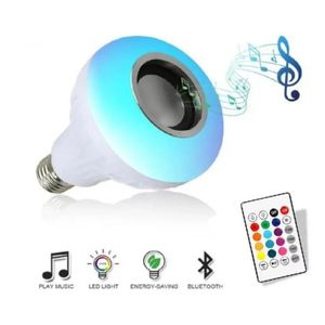 Bluetooth Speaker Music Playing Bulb LED Lamp E27 Screw