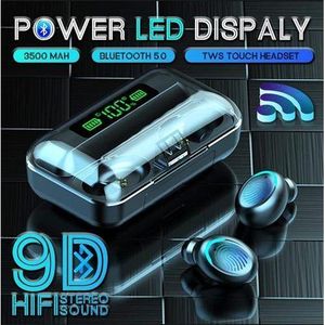 KIROTECH F9-5C High-Capacity Battery Touch-Control Bluetooth Earbuds