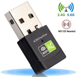 GALUIN 600M Does Not Need To Drive Dual-Band USB Wireless Card 2.4G/5.8G Desktop/Laptop Wifi Adapter